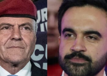 Curtis Sliwa cozies up to Mamdani in cutesy cat comedy sketch — and Republicans are calling him a traitor