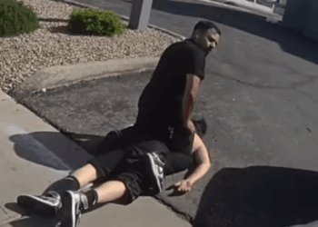 Video: Check out what led to motorist taking down domestic violence strangulation suspect on the run from cops