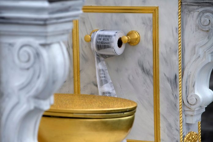 Golden Toilet.