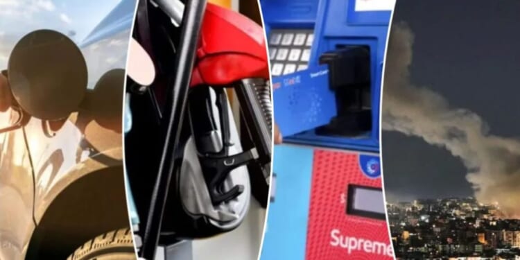 64 cents higher than a month ago, and no state averages under $3 per gallon