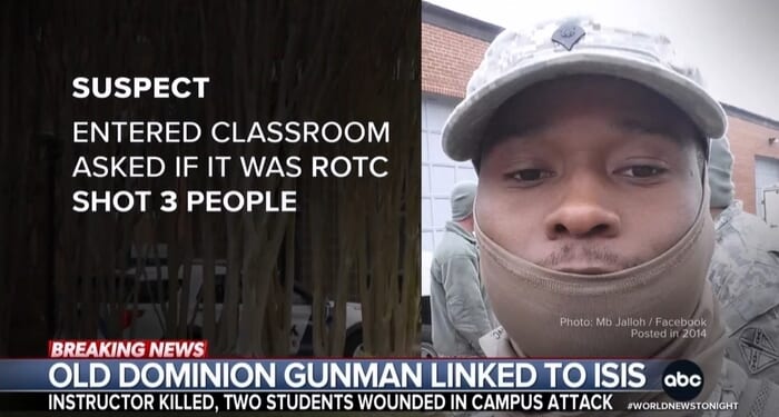 Big 3 Nightly Newscasts Report Old Dominion Shooter Shouted 'Allahu Akbar'