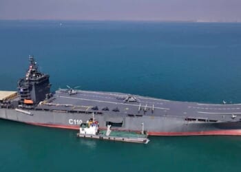 CENTCOM releases video of US striking Iranian drone carrier