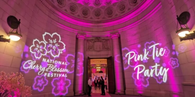 Cherry Blossom Pink Tie Party celebrates 'Art of Fashion'