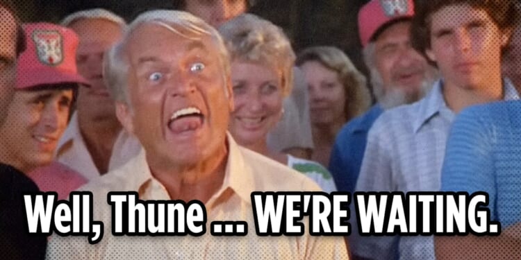 Douglas Andrews: What's John Thune's Major Malfunction?