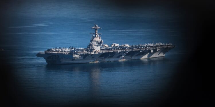 Fire on Gerald Ford burned for hours, left hundreds without beds