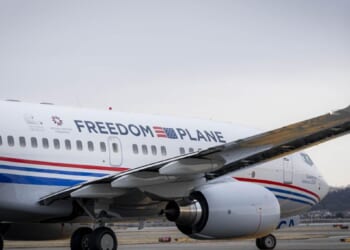 Freedom Plane takes ‘documents that forged a nation’ on US tour for 250 celebration