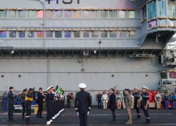 French officer exposes aircraft carrier location on Strava fitness app