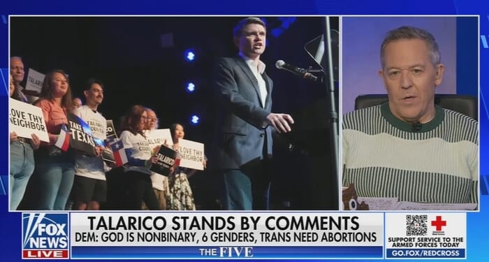 Gutfeld Crumbles Tarlov's Claim That Talarico's Not a Leftist 'Wacko Doodle'