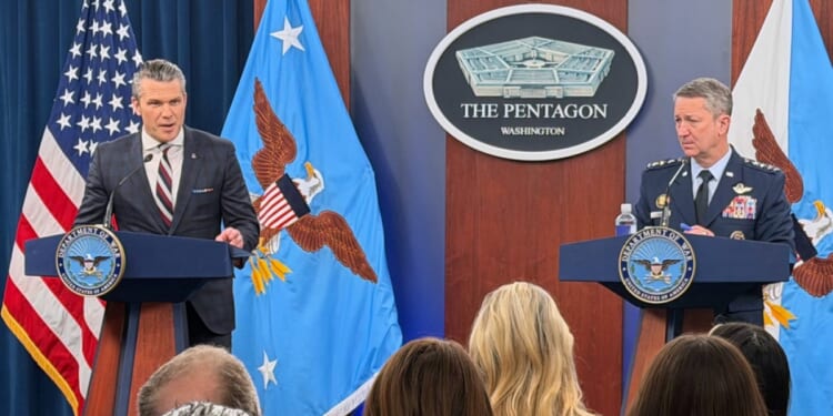 Hegseth and Joint Chiefs chairman give update on Iran war