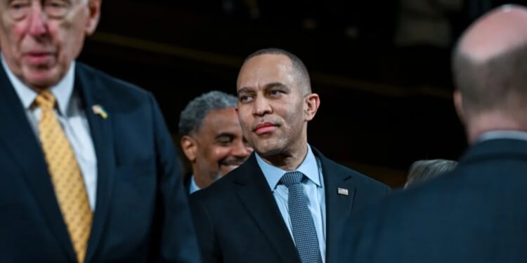 Jeffries says Trump should shut 'reckless' mouth