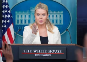 Karoline Leavitt denies MAGA divisions over Iran war