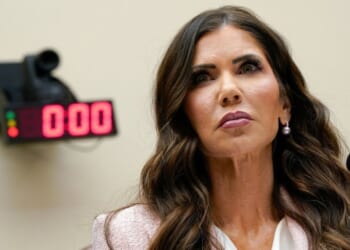 Kristi Noem Rides off into the Sunset