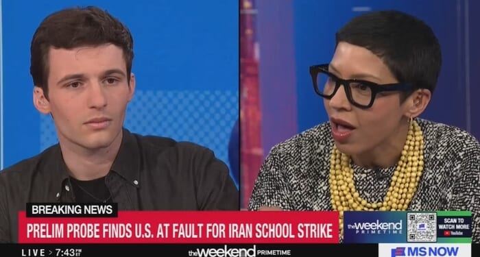 MS NOW Lets Kasky Compare Israeli Troops to School Shooters