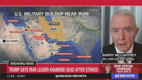 Barry McCaffrey MS NOW 2-28-26