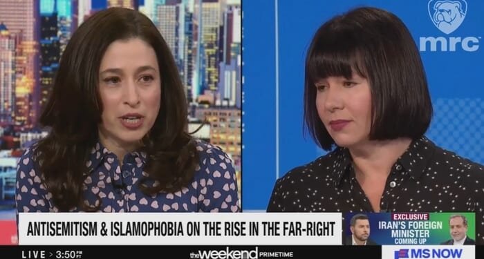 MS NOW's Rampell Admits 90% of Her Anti-Semitic Mail Comes from Left
