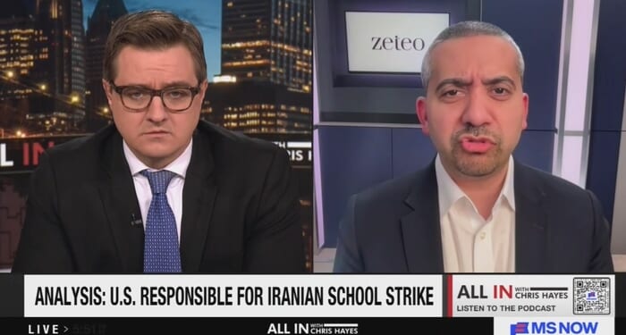 Mehdi Hasan Claims American Sailors Are Worse Than Nazis