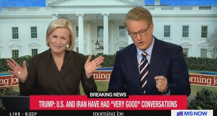 Mika Brzezinski Tells Sen Schumer Joe Scarborough Is Asking Him 'Trick Question'