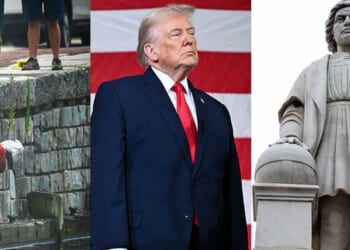 'Monuments matter': Christopher Columbus statue standing tall once again even after radicals did their worst