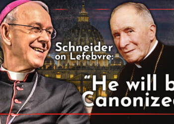 “NOT SCHISMATIC AT ALL”: Bishop Schneider Implores Brother Bishops to Reconsider the SSPX