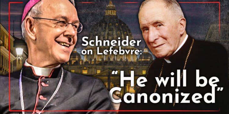 “NOT SCHISMATIC AT ALL”: Bishop Schneider Implores Brother Bishops to Reconsider the SSPX