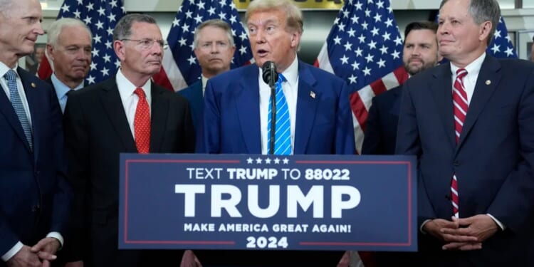 NRSC blankets Senate map with promos for Trump tax law