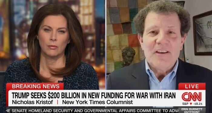 Nicholas Kristof on Iraq, Libya, and Iran Wars