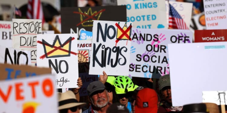 No Kings organizers predict historic turnout in Saturday protests