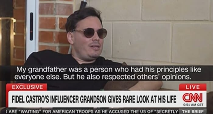 Now Conducting PR for Fidel Castro’s Nepo Grandbaby