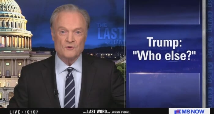 O’Donnell Says Iran FM more Credible Than Trump, Who Now Has Dementia