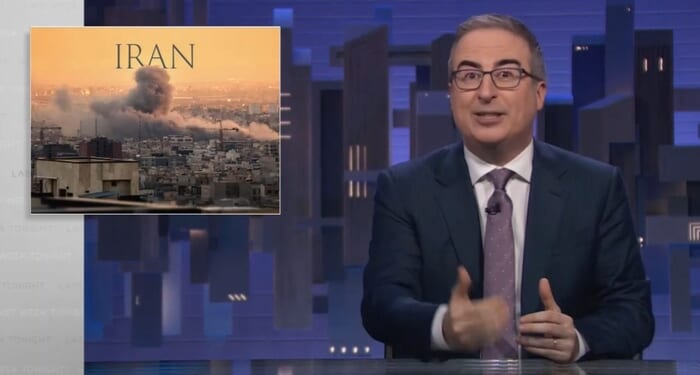 Oliver Accuses Trump Of 'Stretching The Truth To Breaking Point' On Iran