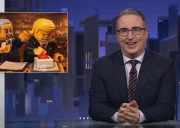 Oliver And Audience Applaud Iran's AI Propaganda Video