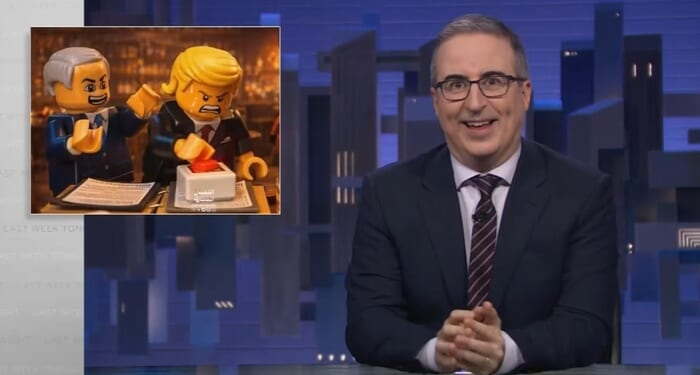 Oliver And Audience Applaud Iran's AI Propaganda Video