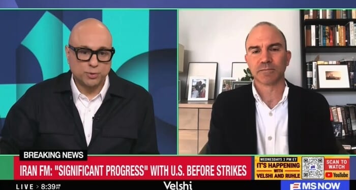 On MS NOW Ben Rhodes Says Iran Foreign Minister More Credible Than Steve Witkoff