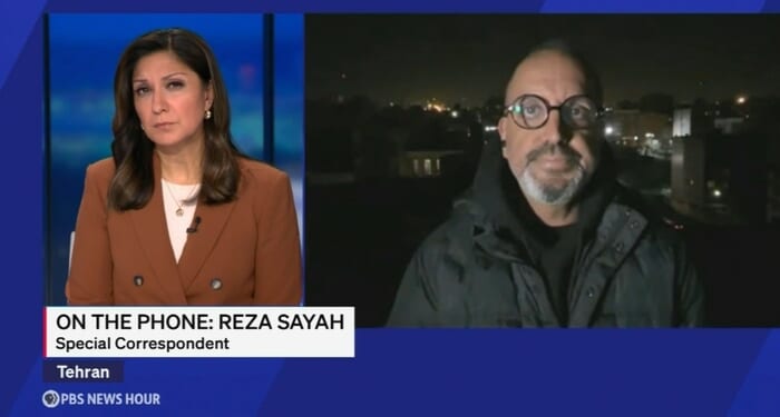 PBS's Man in Tehran Saw 'Bleak, Grim, and Scary Day for the People of Iran'