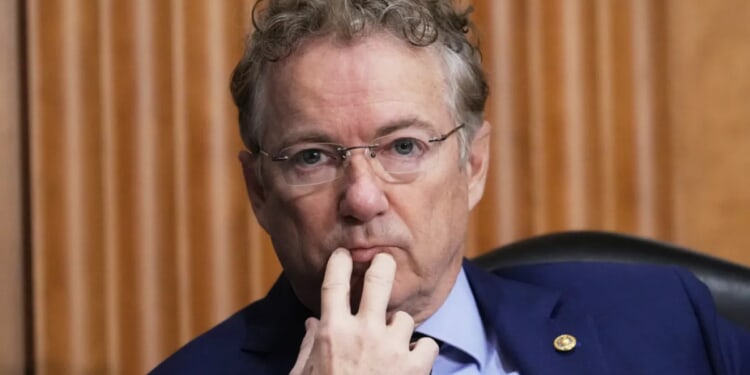 Rand Paul excoriates Congress for failure to pass War Powers act