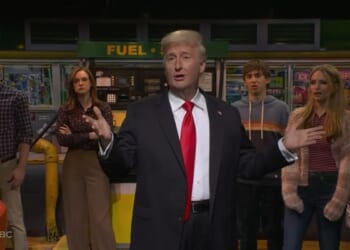 SNL's Trump Says Iran Is Meant To Distract From Epstein