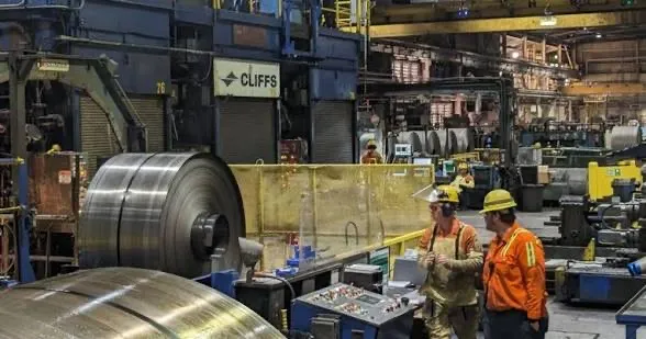 Cleveland-Cliffs Butler Works steel plant.