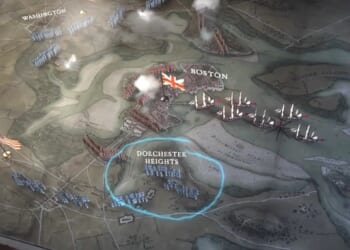 Thousands of Patriots go undetected toward Dorchester Heights