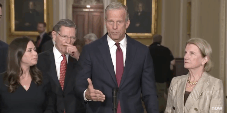 Thune Covers For RINO Pals As He Does His Screw America Act