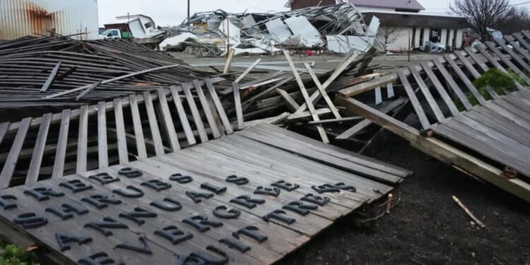 Tornadoes kill two in northwestern Indiana and raze buildings in Kankakee, Illinois