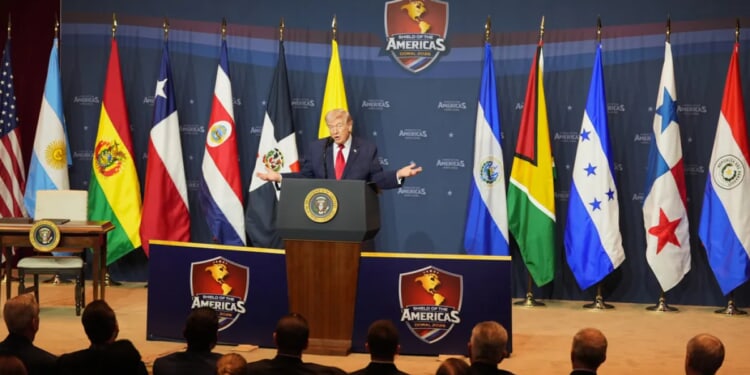 Trump announces new 'Americas Counter Cartel Coalition'