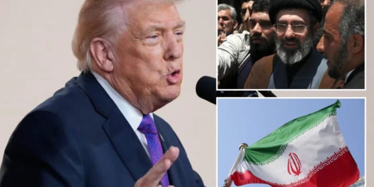 Trump confirms CIA told him new Iranian supreme leader is gay