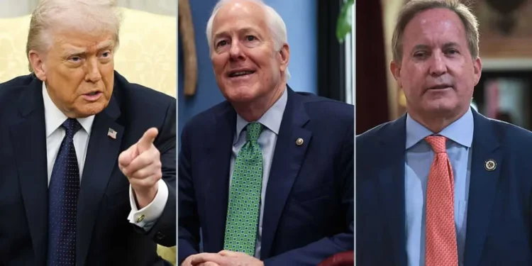 Trump holds off on Texas Senate endorsement to pressure GOP to deliver on 'No. 1 priority' legislation: Report