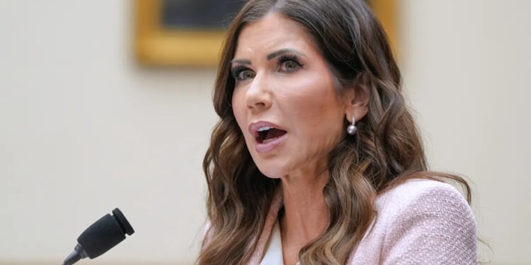 Trump ousts Kristi Noem as DHS chief and taps Markwayne Mullin to take her place