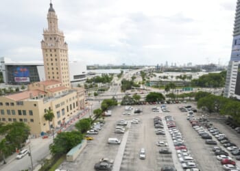 Trump reveals first look at presidential library in Miami
