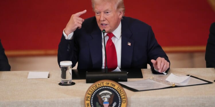 Trump rips Doocy for 'stupid question' on Iran at NCAA roundtable