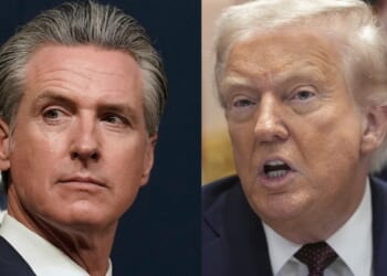 Trump says Newsom is unfit to be president because he ‘can’t read’
