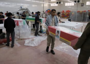 Trump suggests Iranian Tomahawk missile killed 175 people in school strike