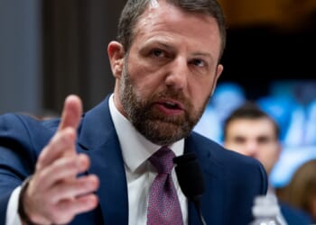 Trump swears in Markwayne Mullin as homeland security secretary