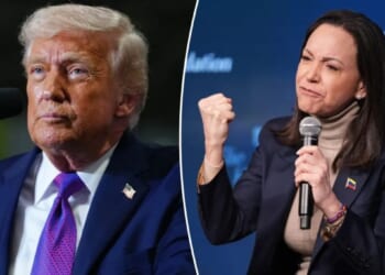 Trump warns opposition leader Machado it’s unsafe to return to Venezuela